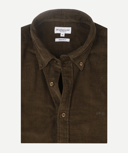 Overhemd Corduroy | Dark Olive