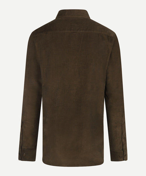 Overhemd Corduroy | Dark Olive