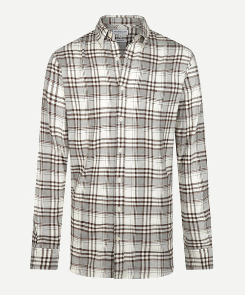 Overhemd Flanel Ruit | Chocolate Brown