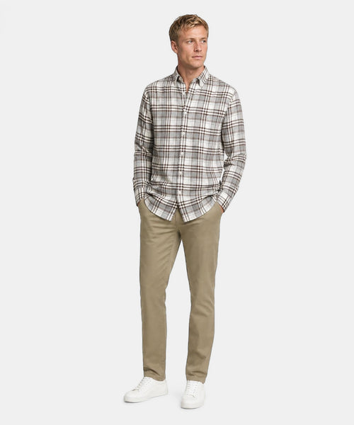 Overhemd Flanel Ruit | Chocolate Brown