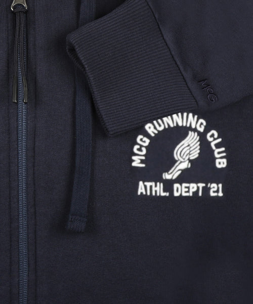 Zip Thru Hoody | Navy