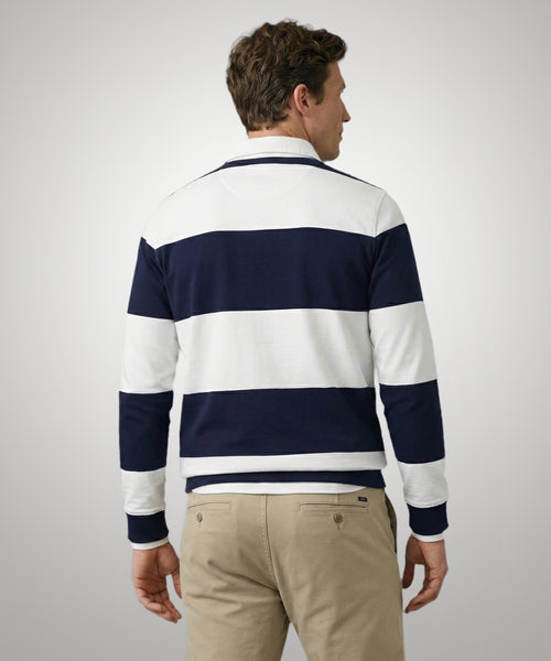 Two Stripe Rugby | Off White