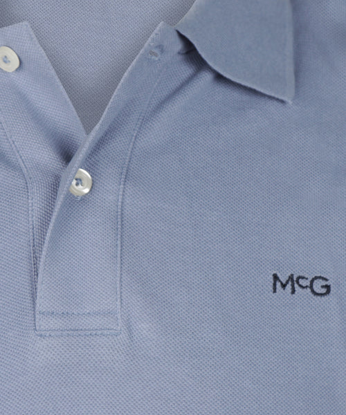 Classic Polo Lange Mouw | Chambray Blue