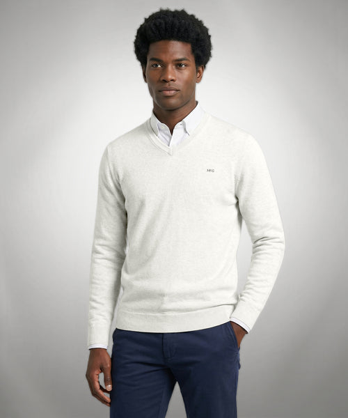 Sweater Cotton-Cashmere V-Neck | Kit