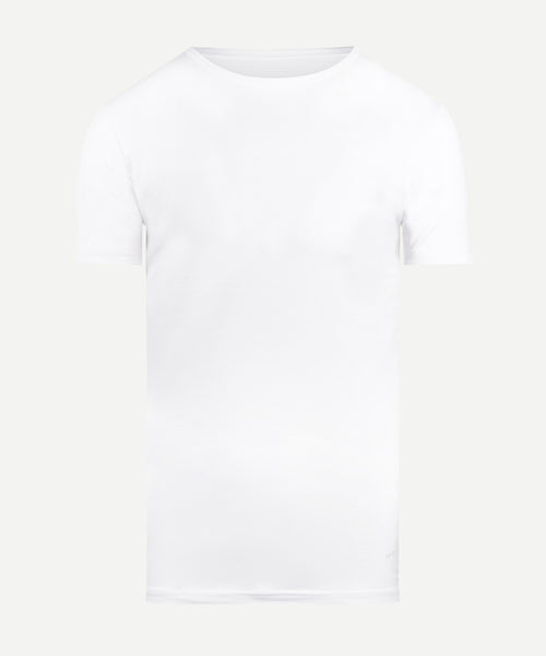 2-pack T-shirts met ronde hals | White