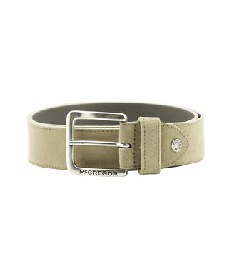 Suède leren riem | Sand