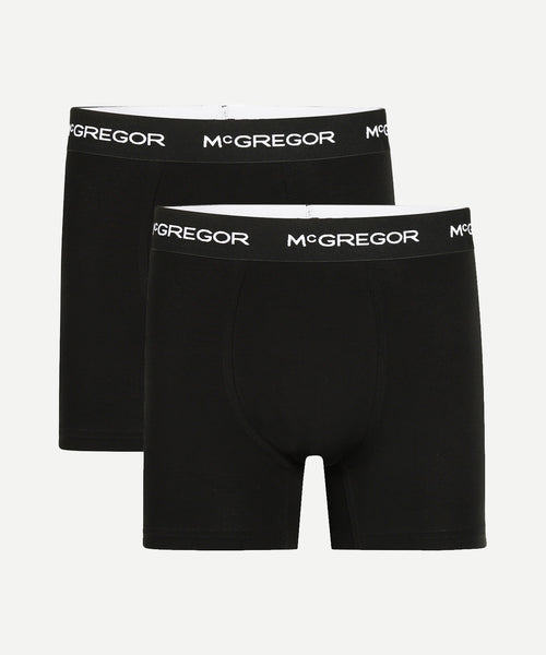 3-pack Cotton Boxers with Stretch | Black