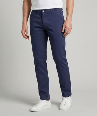 Chino Garment Dyed Modern Fit | Marine