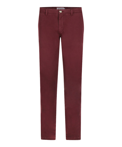Chino Garment Dyed Modern Fit | Burgundy