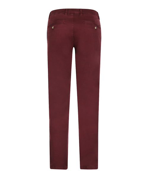 Chino Garment Dyed Modern Fit | Burgundy