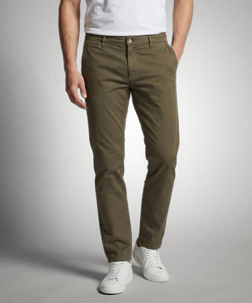 Chino Garment Dyed Modern Fit | Olive