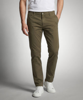 Chino Garment Dyed Modern Fit | Olive