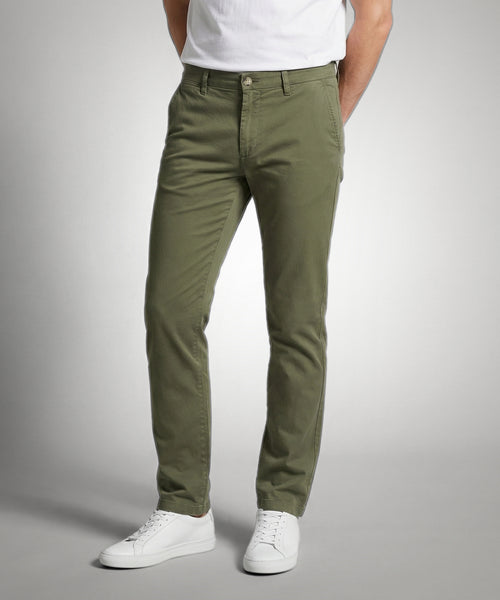 Chino Garment Dyed Modern Fit | Light Olive