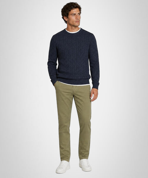 Chino Garment Dyed Modern Fit | Light Olive