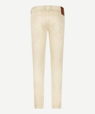 Broek Five Pocket Garment Dyed | Sand