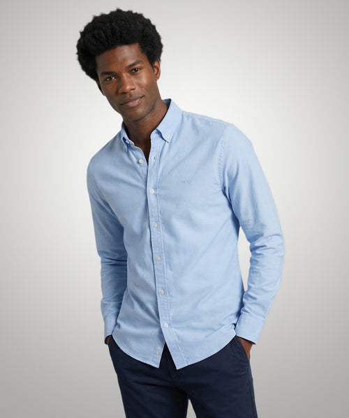 Shirt Oxford Stretch | Light Blue