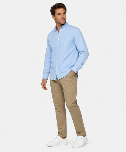 Shirt Oxford Stretch | Light Blue