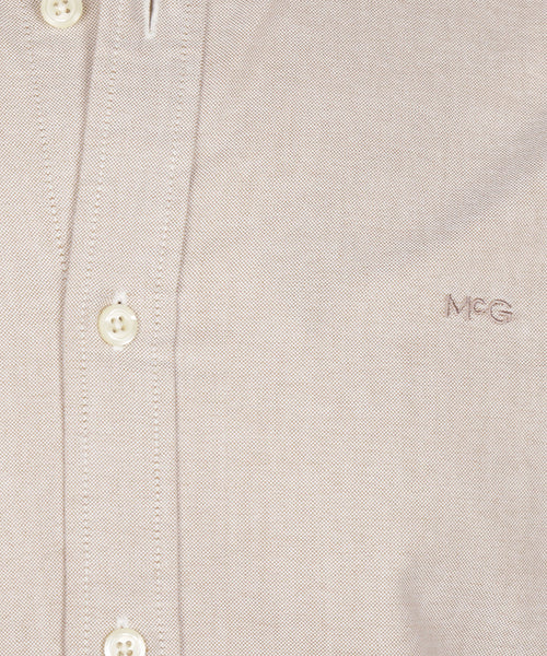 Overhemd Oxford Stretch | Sand