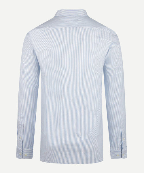 Overhemd Oxford Smalle Streep | Light Blue