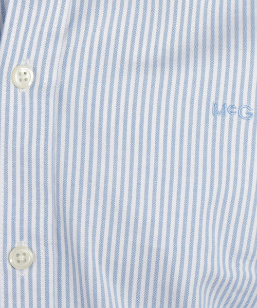 Overhemd Oxford Smalle Streep | Light Blue