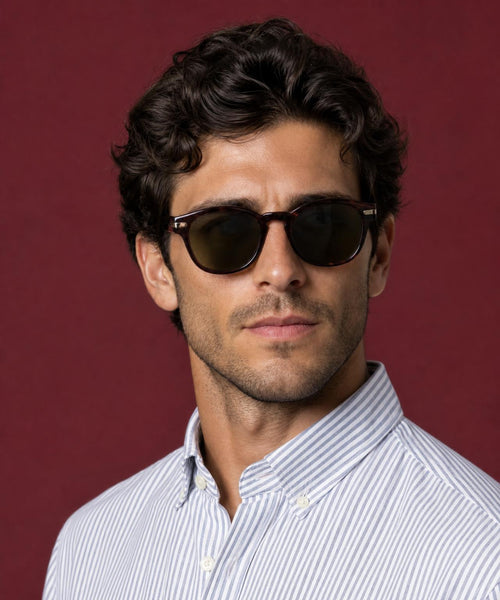 Overhemd Oxford Grote Streep | Navy