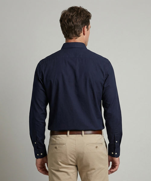 Poplin Shirt | Navy