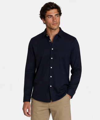 Overhemd Poplin | Navy