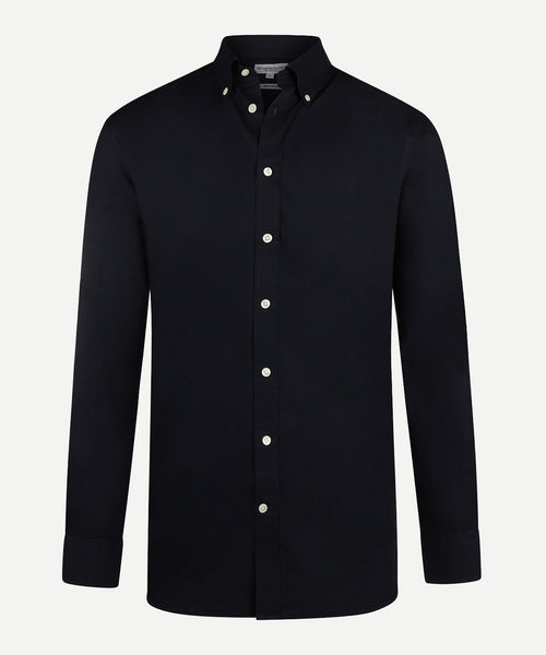 Overhemd Poplin | Navy