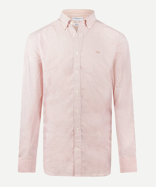 Poplin Stripe Shirt | Sundown
