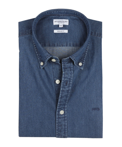 Overhemd Denimlook | Medium Blue