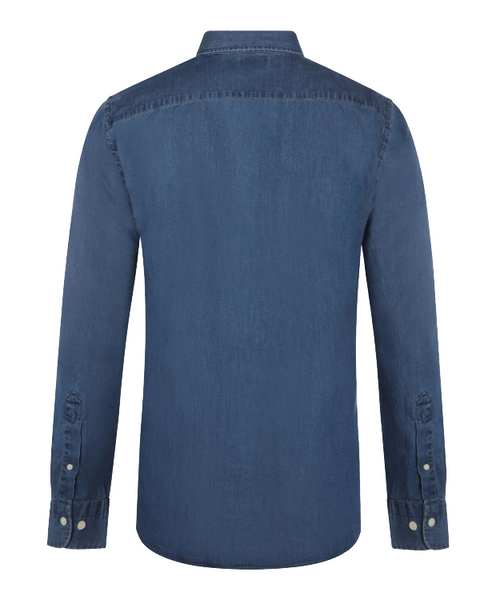 Overhemd Denimlook | Medium Blue