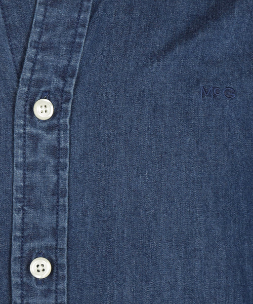 Overhemd Denimlook | Medium Blue