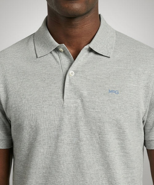 Classic Polo Regular Fit | Medium Gray Melange