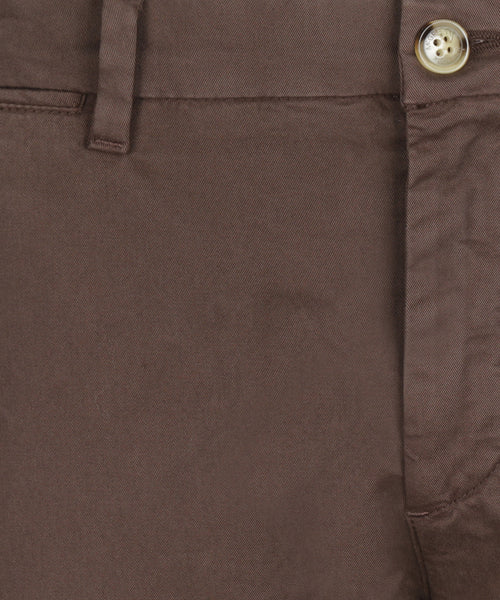 Chino Garment Dyed Modern Fit | Chocolate Brown