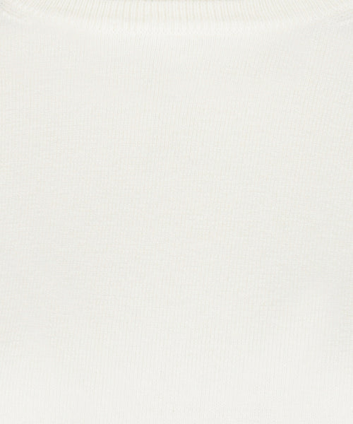 Cotton Cashmere Crew Neck Sweater | Off White