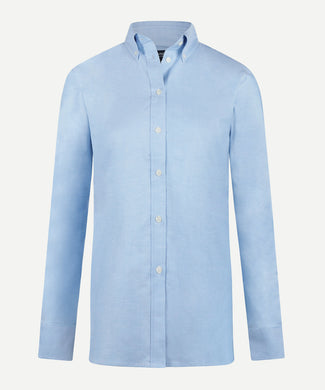 Blouse Oxford Stretch | Light Blue