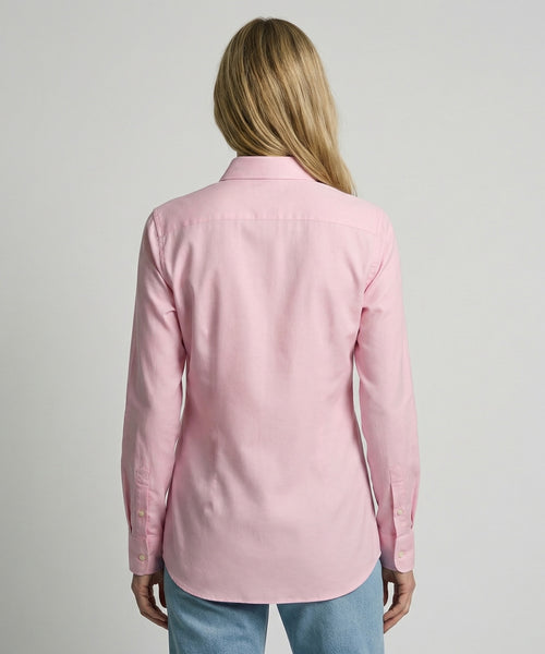 Blouse Oxford Stretch | Light Pink