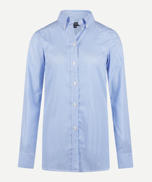 Blouse Poplin Stripe | Light Blue