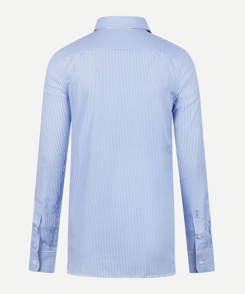 Blouse Poplin Stripe | Light Blue