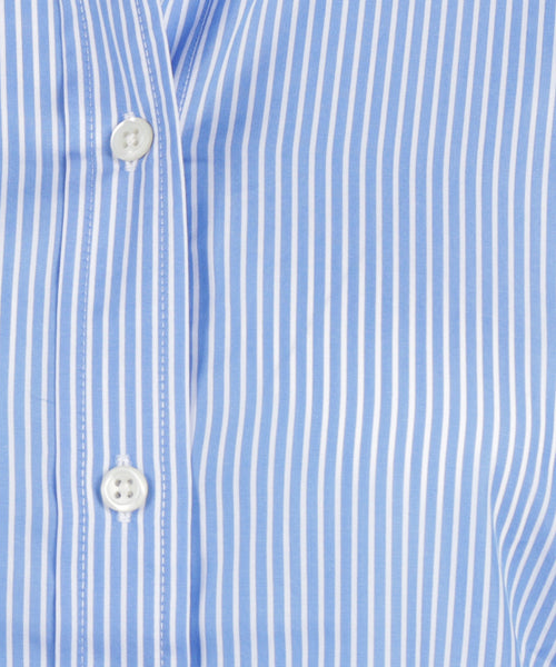 Blouse Poplin Stripe | Light Blue