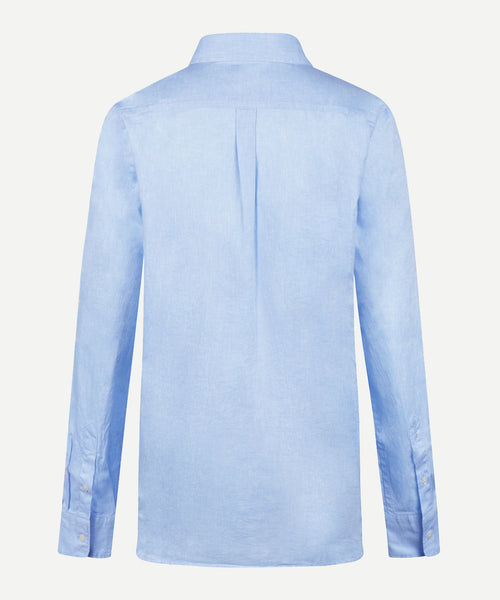 Blouse Katoen Linnen | Light Blue