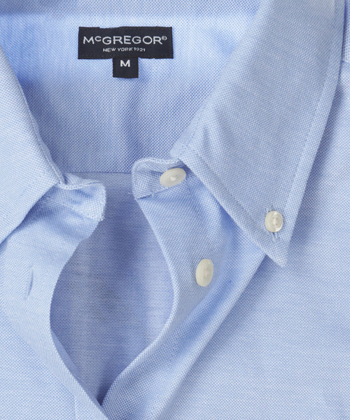 Blouse Stretch Piqué | Light Blue