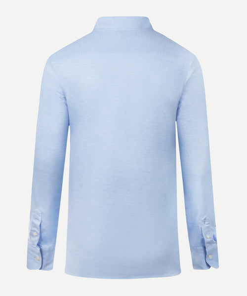Blouse Stretch Piqué | Light Blue