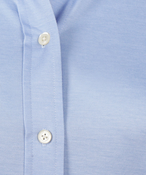 Blouse Stretch Piqué | Light Blue