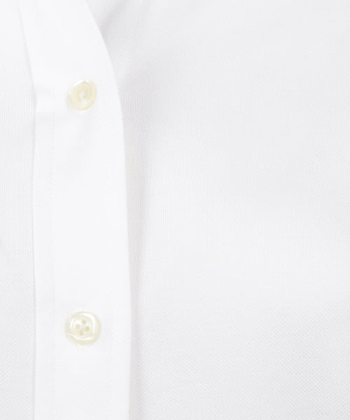 Blouse Stretch Piqué | White