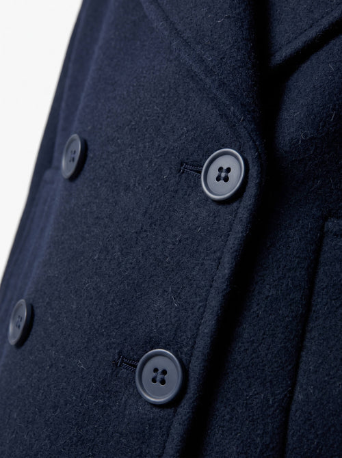 Wool Peacoat | Navy