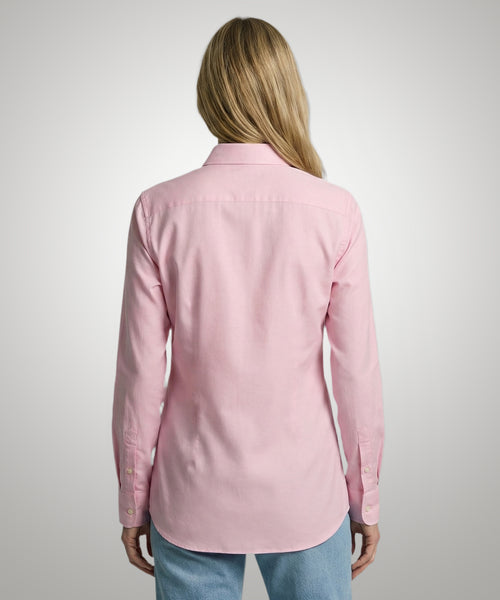 Blouse Stretch Oxford | Light Pink