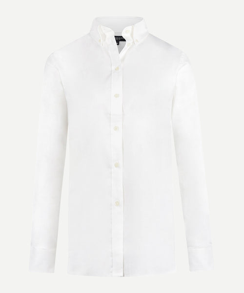 Blouse Stretch Oxford | White