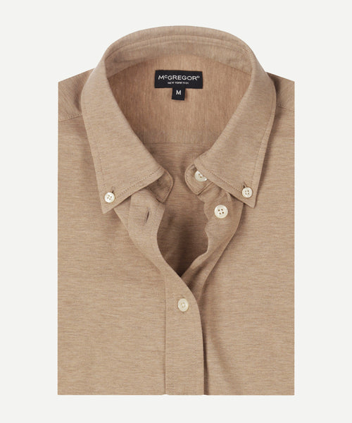 Blouse Stretch Piqué | Sand