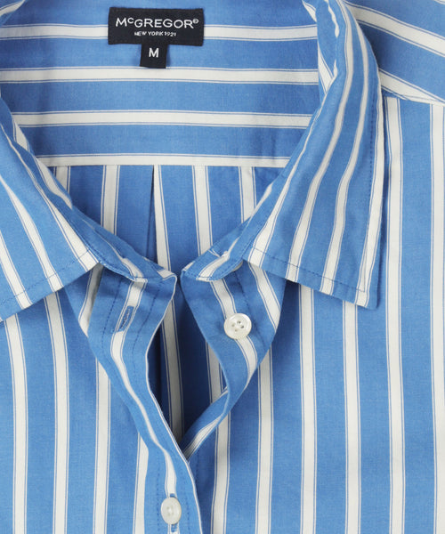 Blouse Poplin Streep | Chambray
